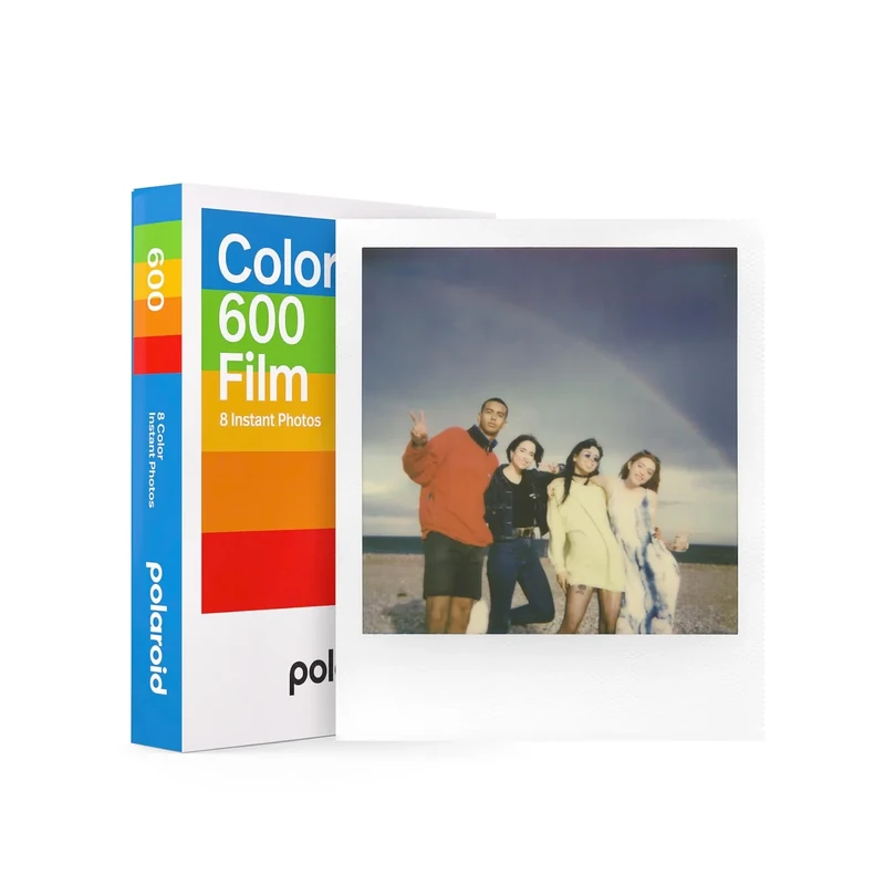 Polaroid Originals 600 Color Instant Film - 8 Classic Photos per Pack - Image 1