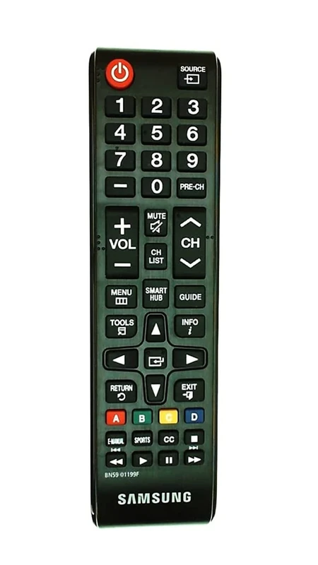 Samsung BN59-01199F TV Remote - Smart Hub Button for Smart TVs