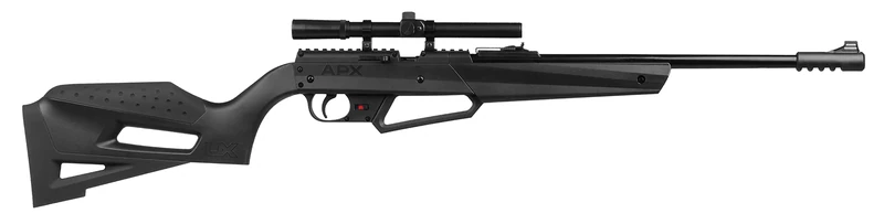 Umarex NXG APX Multi-Pump Pneumatic Youth .177 Caliber Pellet or BB Gun Air Rifle - Includes 4x15mm Scope, Standard Kit, 490 fps