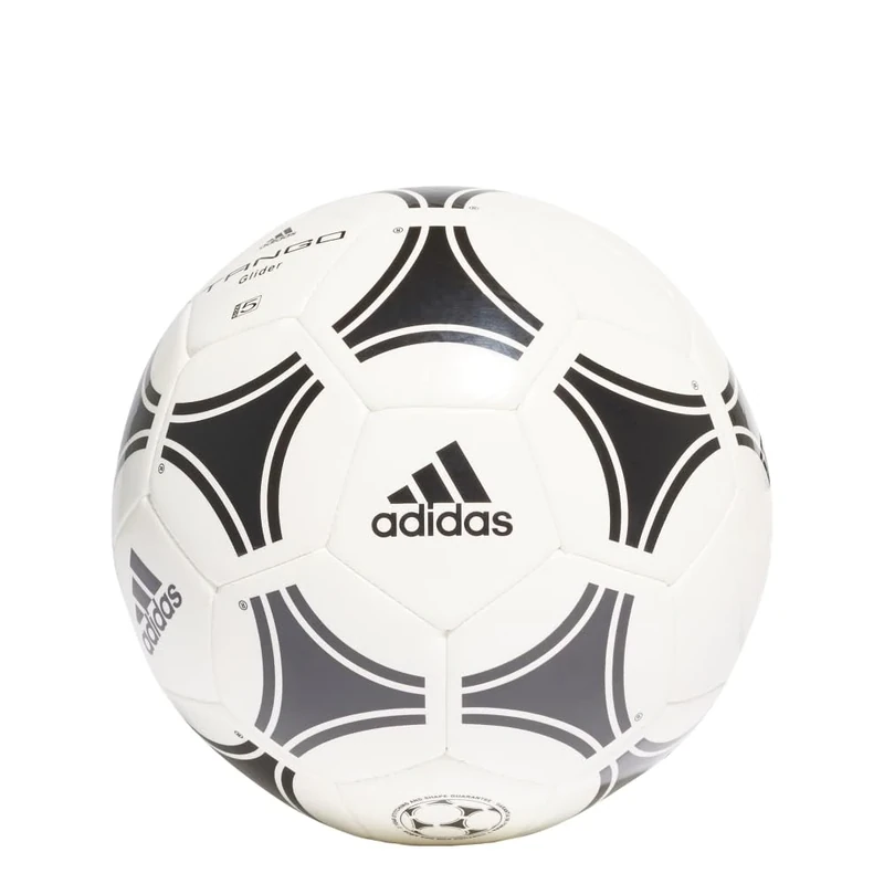 adidas Unisex-Adult Tango Glider Soccer Ball, White/Black, 5