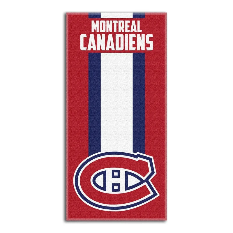 Northwest NHL Montreal Canadiens Beach Towel, 30" x 60", Zone Read