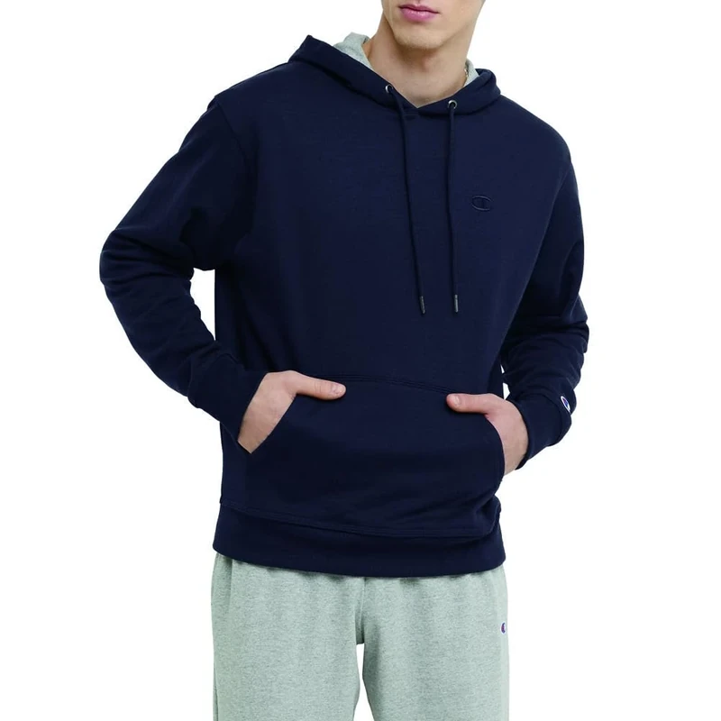 Champion Men's Hoodie, Fleece Striped Sweatshirt for Men (Reg. or Big & Tall)