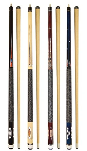 Set of 4 Pool Cues New 58" Billiard House Pool Cue Stick (SET10~14)