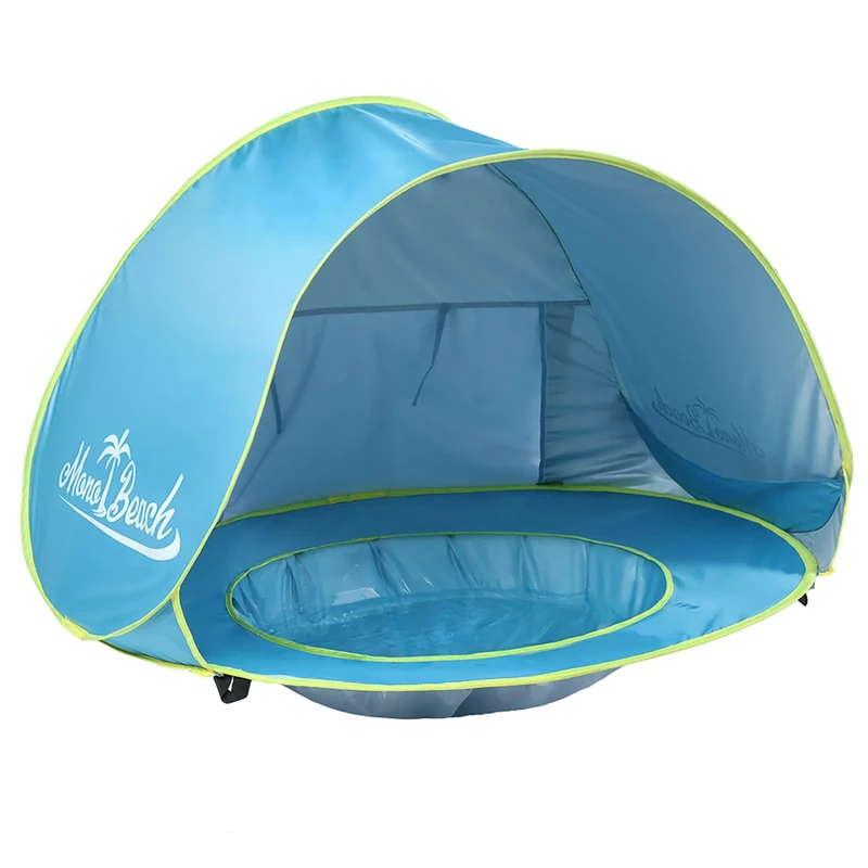 Monobeach Baby Beach Tent Pop Up Portable Shade Pool UV Protection Sun Shelter for Infant - Image 1
