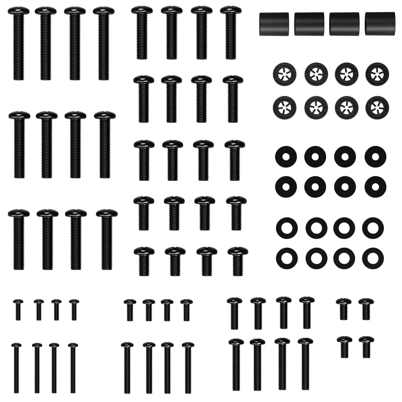 ECHOGEAR Universal TV Mount Hardware Pack - Replacement Hardware Mounting Kit for TVs up to 80" - Includes M4, M5, M6 & M8 Screws