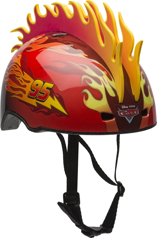 Disney Pixar Cars 3D Flame Hawk Multi-Sport Child Bike Helmet by Bell
