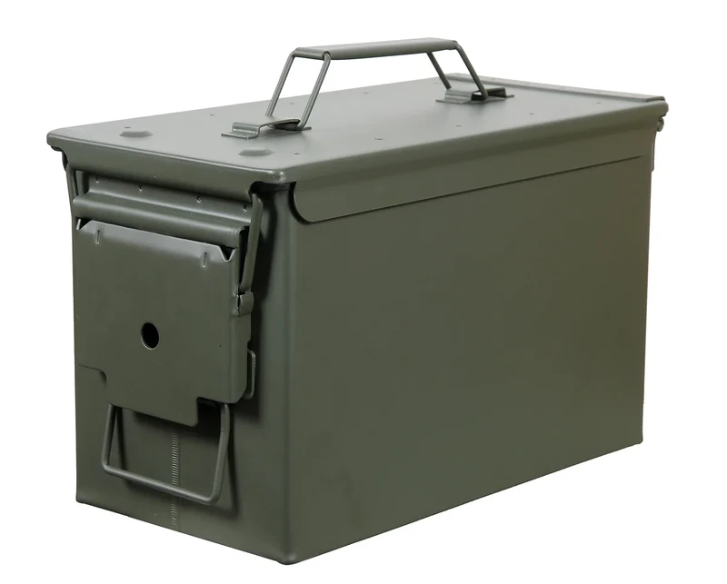 Fortress 50 Caliber Metal Ammo Can, 50 Cal