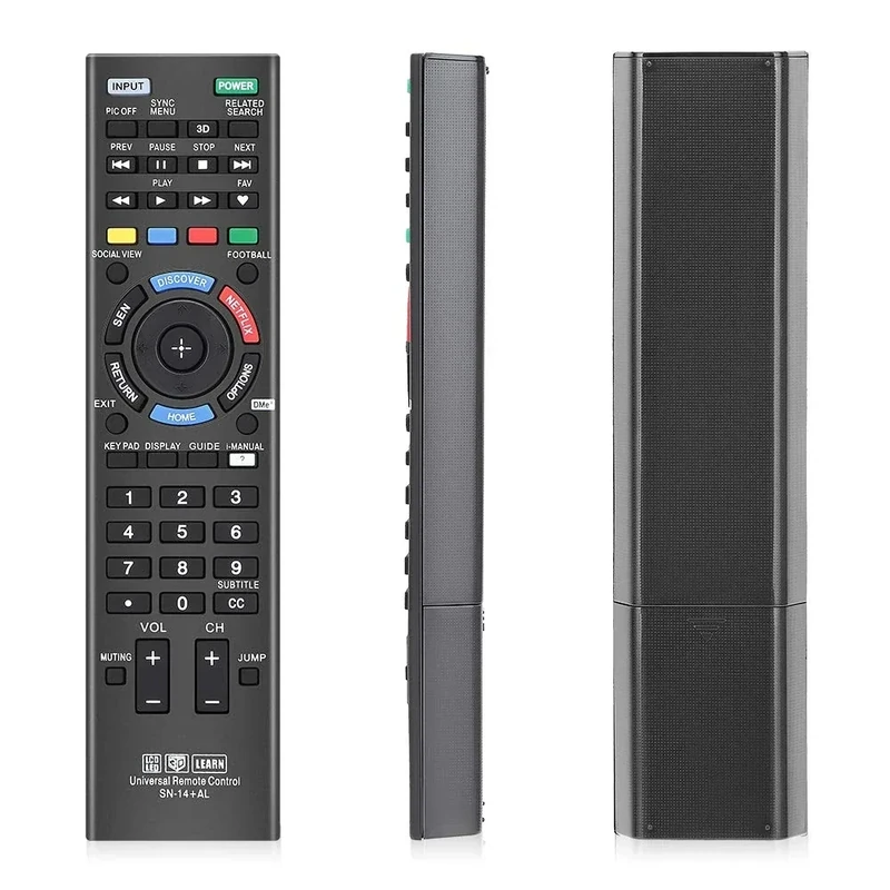 Nettech Sony Remote for 4K Smart Bravia TVs - Netflix Buttons