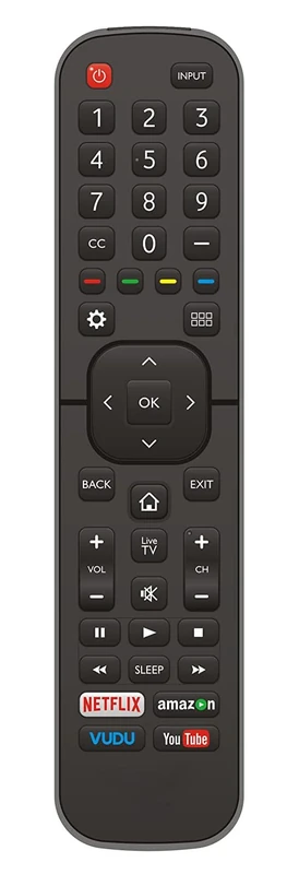 Smartby Universal Remote for Hisense 4K Smart TVs - Not for Fire/Roku
