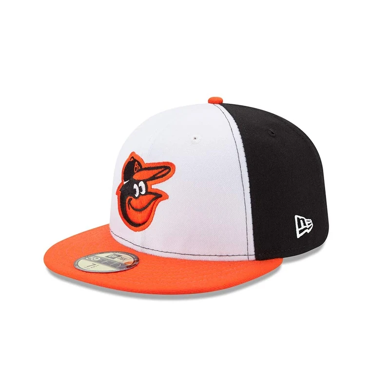 New Era 59FIFTY Baltimore Orioles Home Youth Authentic On-Field Fitted Hat
