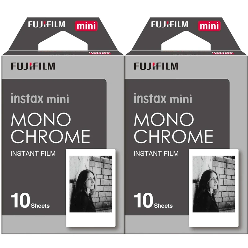 Fujifilm Instax Mini Monochrome Film - 20 Exposures