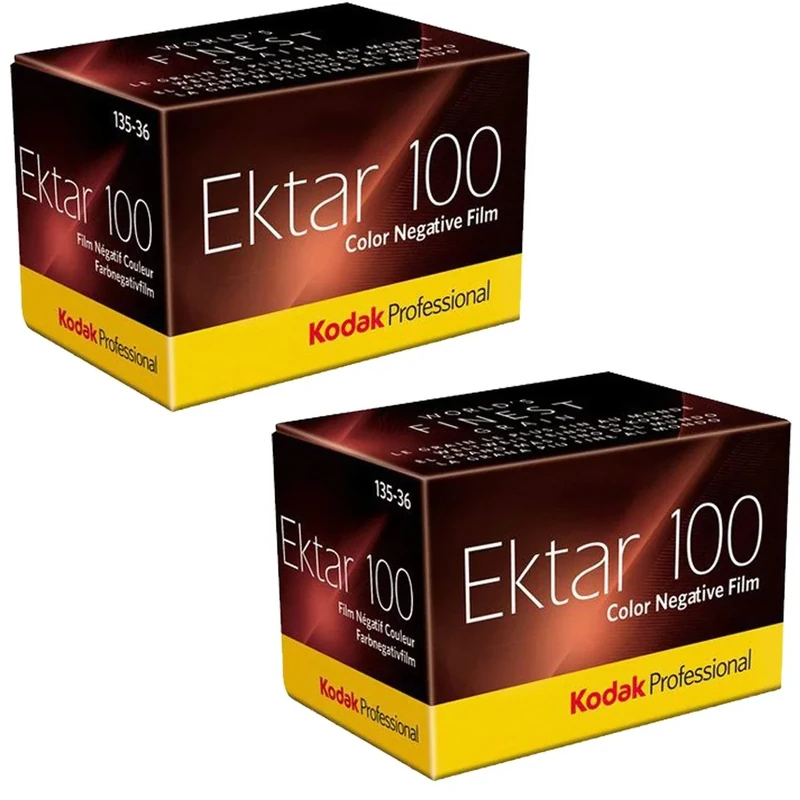 Kodak Ektar 100 35mm Color Negative Film - 36 Exposures Pack of 2 - Image 1