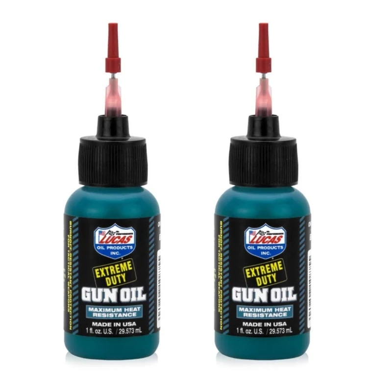 Lucas 2oz Extreme Duty Gun Oil Needle Oiler