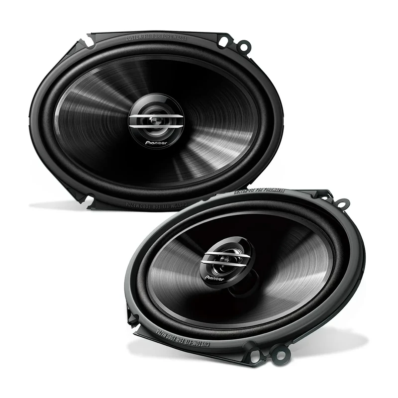 Pioneer TS-G6820S 6x8 2-Way Speakers Pair - 250W Max, Smooth Treble