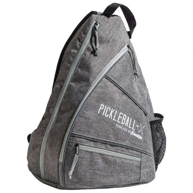 Pickleball-X Elite Performance Sling Bag - Official Bag of the US OPEN (Gray/Gray)