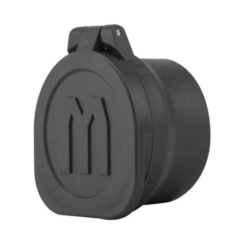 Monstrum Rubberized Flip-Up Rifle Scope Lens Covers (Objective Bell | 49-54 mm Outside Diameter)