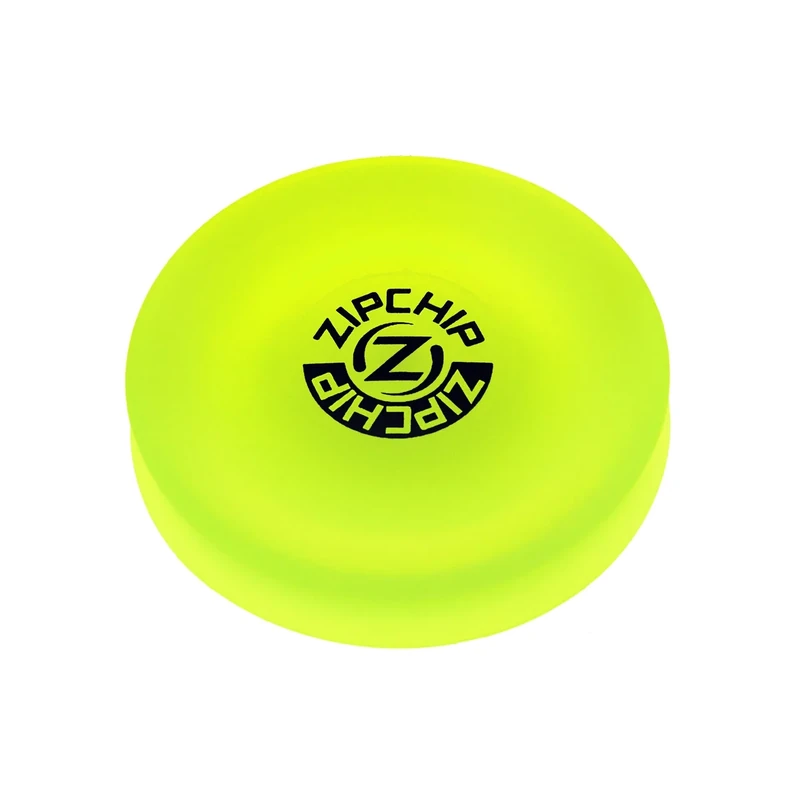ZipChip - The Original - Made in USA - mini Flying disc - Soft Rubber - Pocket Size - Lightweight - Indoors/Outdoors - Floats in Water - Unique sidearm Throw - Patented - Image 1