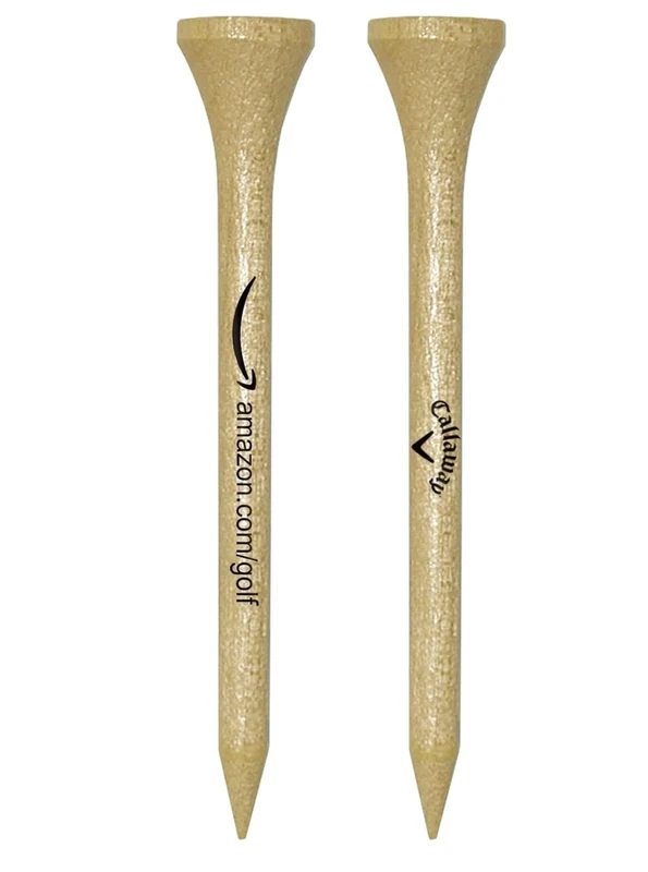 Callaway Wood Golf Tees, Wood, 2.75 inch