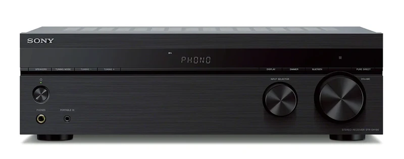 Sony STRDH190 2-Channel Receiver with Bluetooth, Phono, 100W