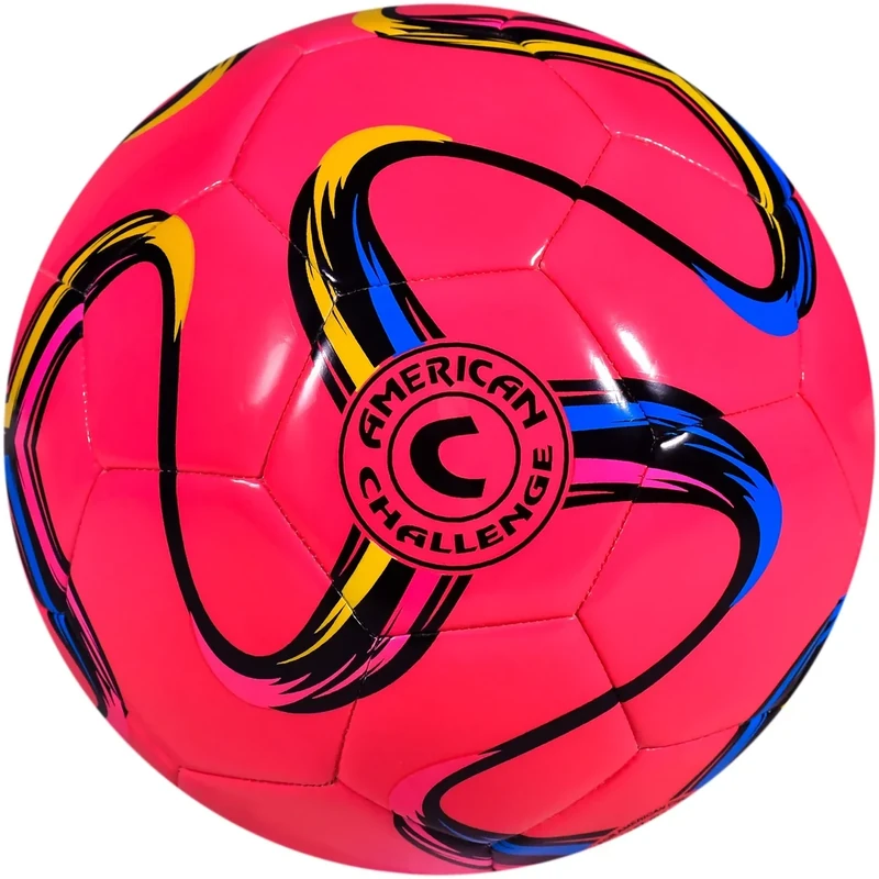 American Challenge Brasilia Soccer Ball – Professional Training Soccer Ball for Grass Fields – Durable TPU Machine Stitched Soccer Balls – Sizes 2, 3, 4 & 5 – Outdoor Practice & Match Play