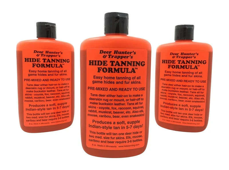 Cumberland's Hide and Deer Fur Tanning Formula, 3 Pack - Image 1