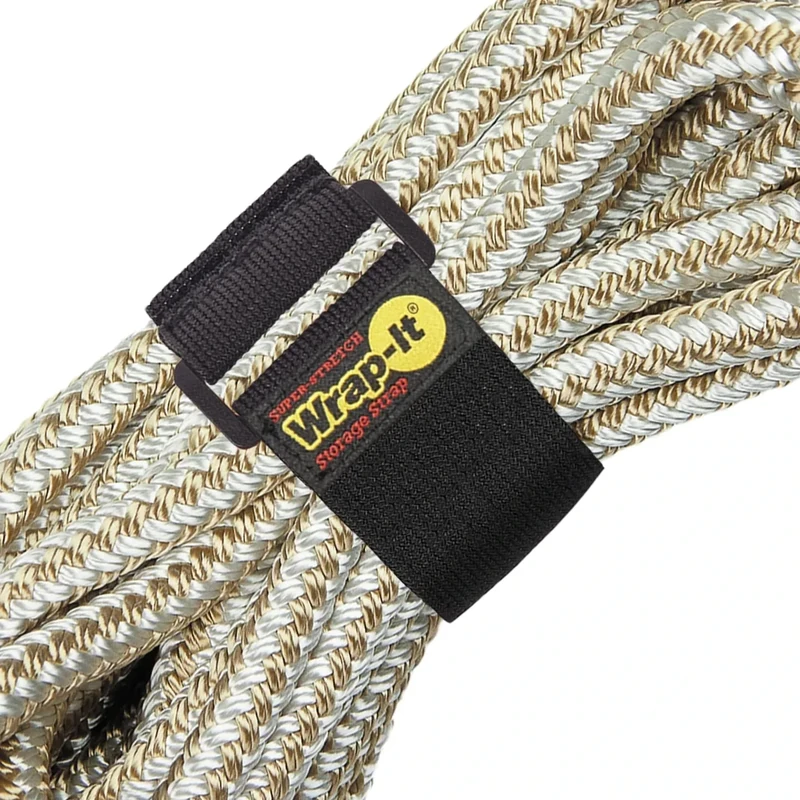 Wrap-It Storage Straps - 8 Pack Hook & Loop for Cords, Hoses & Rope