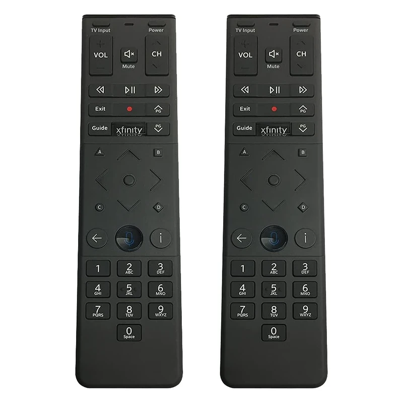 Xfinity XR15 Voice Remote (2 Pack) - Backlit Pairing & Accessibility