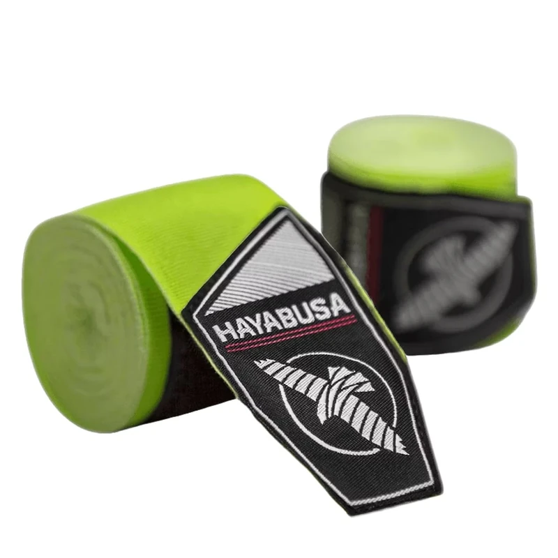Hayabusa Boxing Hand Wraps Perfect Stretch 4.0 for Men & Women - Green, 180 inches