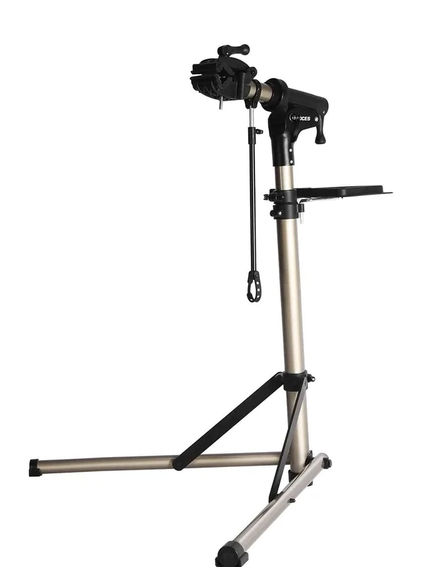 CXWXC Bike Workstand with Adjustable, Bicycle Repair Stand for Maintenance Folding and Lightweight (Champagne-3)