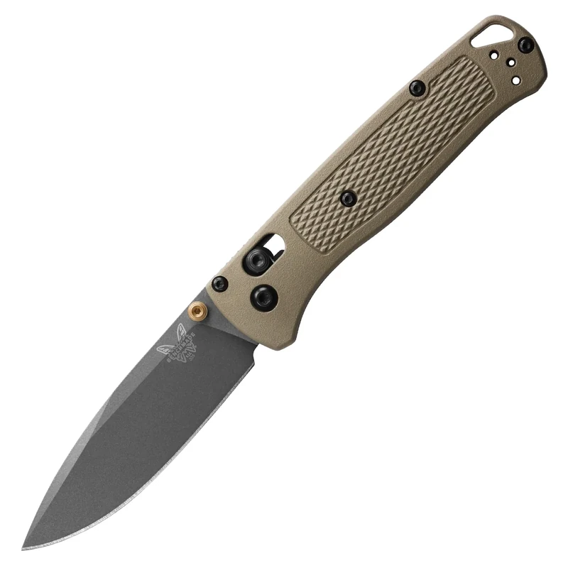 Benchmade - Bugout 535 EDC Knife with Ranger Green Grivory Handle (535GRY-1)