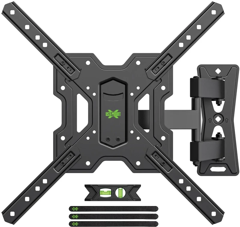USX MOUNT XMM006-1 UL Motion TV Mount - 26-65", 77lb, VESA 400x400