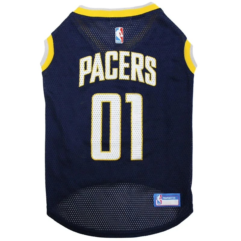 Pets First NBA INDIANA PACERS DOG Jersey, X-Large - Tank Top Basketball Pet Jersey