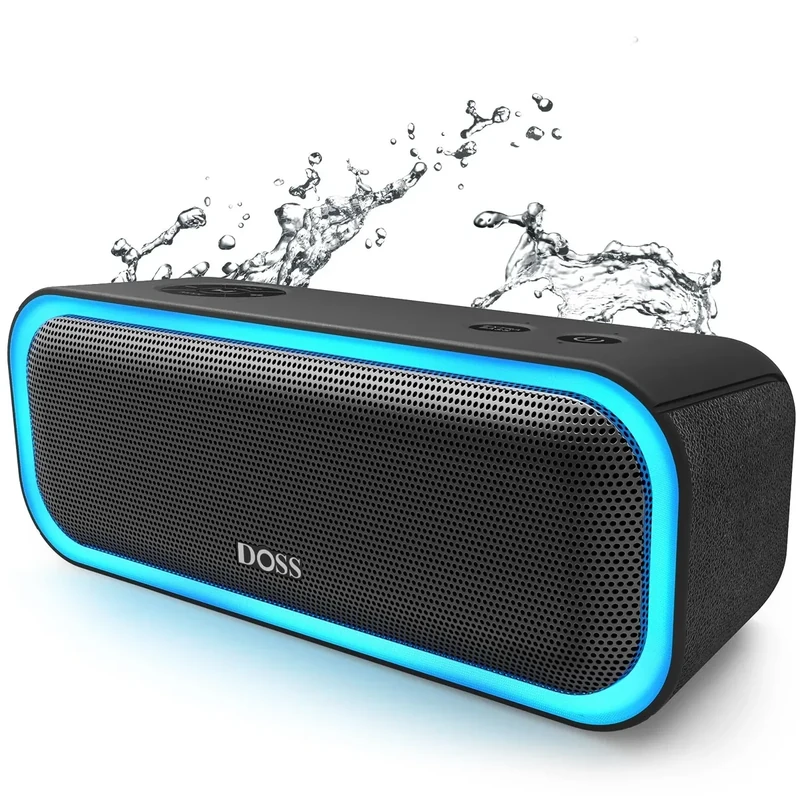 DOSS SoundBox Pro - 20W Stereo, Bass Boost, 20H Playtime, IPX6