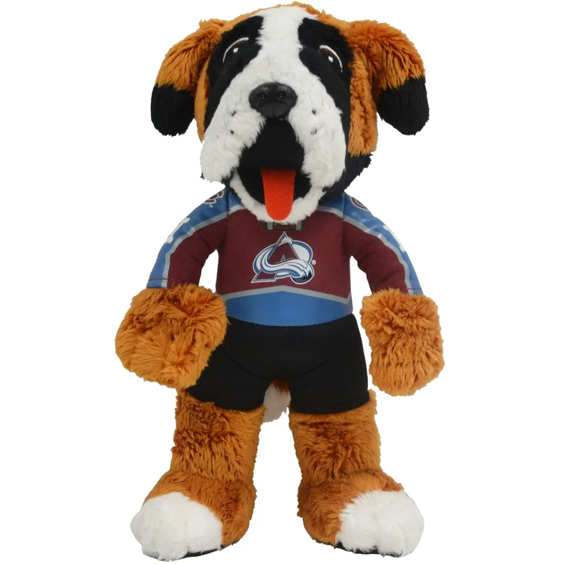 Bleacher Creatures Colorado Avalanche Bernie 10" Plush Figure- A Mascot for Play or Display - Image 1