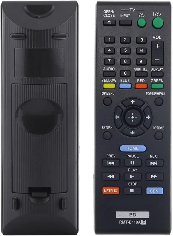 New Remote RMT-B119A Compatible with Sony Blu-Ray Disc DVD Player BDP-BX59 BDP-S390 BDP-S590 BDP-BX110 BDP-S1100 BDP-S3100 BDP-BX310 BDP-BX510 BDP-S580 DP-BX510 BDP-BX59 BDP-BX39