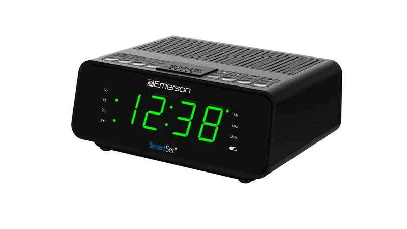Emerson CKS1900 Alarm Clock Radio - AM/FM, Dimmer, Sleep Timer 0.9" LED