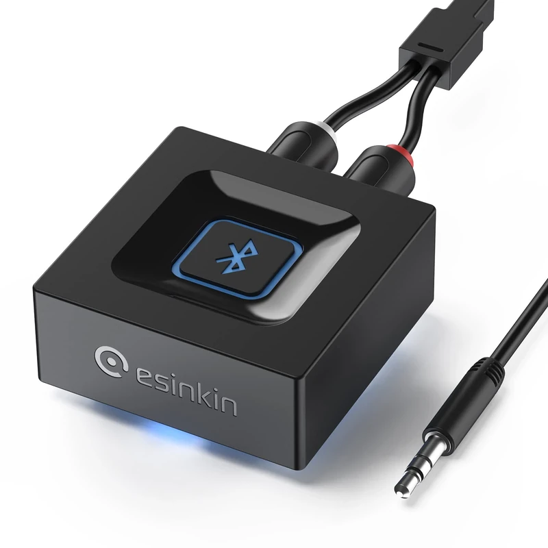 esinkin Wireless Audio Receiver - Stream Phone Music to Speakers