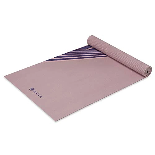 Gaiam Yoga Mat Classic Print Non Slip Exercise & Fitness Mat for All Types of Yoga, Pilates & Floor Workouts, Balboa, 4mm