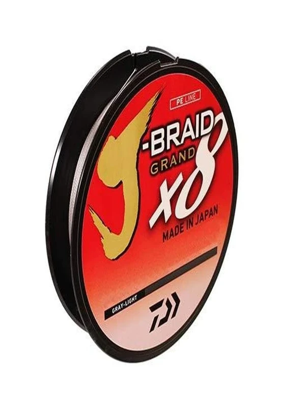 Daiwa J-Braid Grand 8X 300YDS Filler Spool Gray Light - Image 1