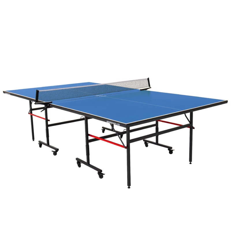 STIGA Advantage Lite Ping Pong Tables - 13, 15, 19, and 25mm Tabletops - Quickplay 10 Minute Assembly - Playback Mode - Recreational to Tournament Level, Blue