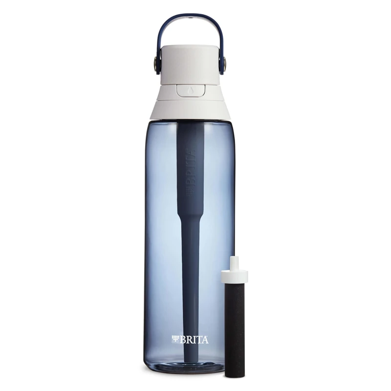 Brita 36386 Premium Water Filter Bottles, 26oz, Night Sky