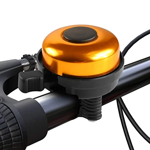Paliston Aluminum Bike Bell Bicycle Bell Adults Kids Boys Girls Style 2 Yellow