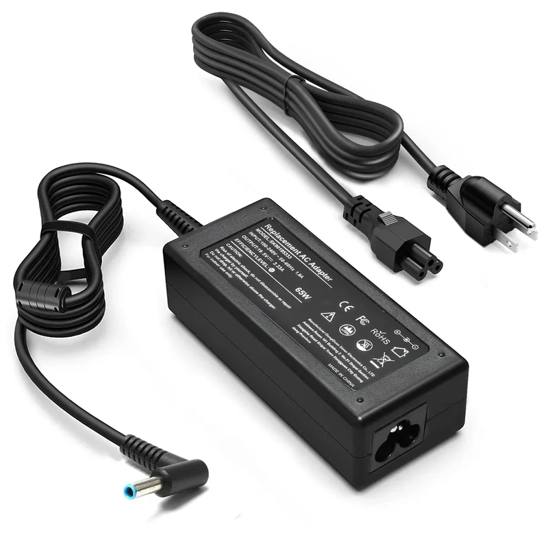 KAQIAR 65W Laptop Charger - HP Pavilion, Envy, Elitebook Adapter