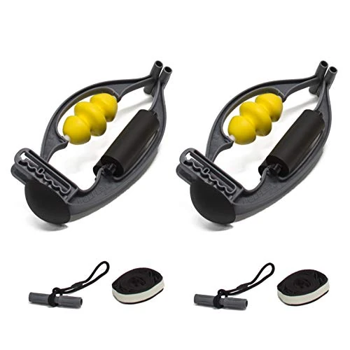 Rolflex PRO Edition 2 Pack Bundle - Leverage Foam Roller - Best Myofascial Release & Trigger Point Therapy Tool - Only Foam Roller on The Market to Self-Massage Over 95% of Your Body