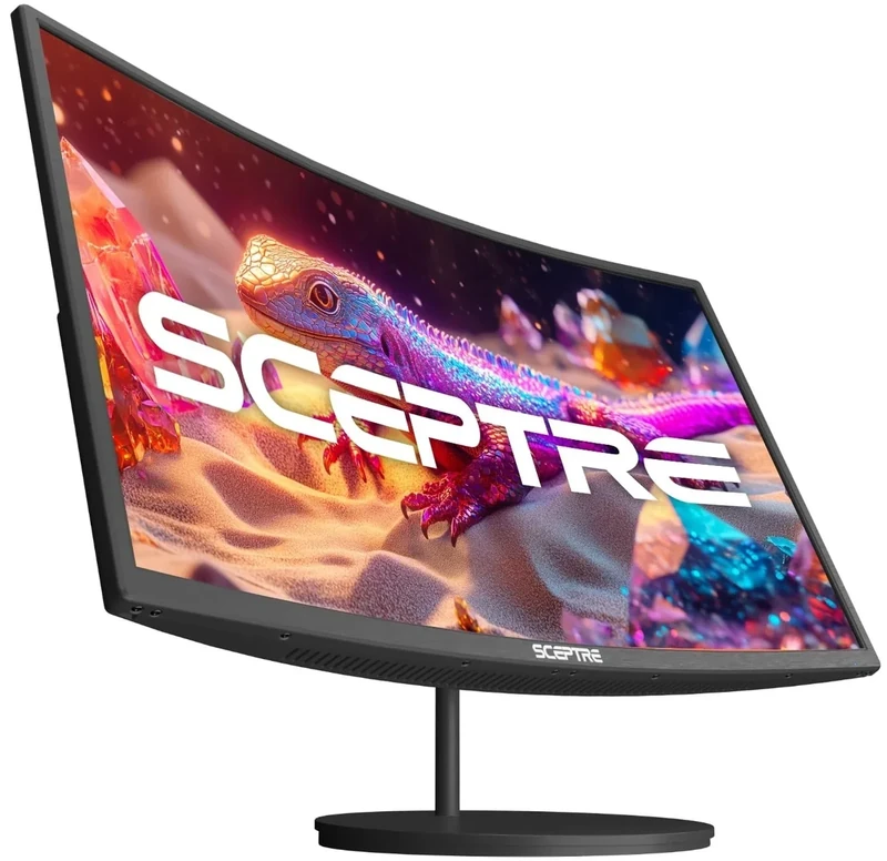 Sceptre 27" Monitor - 1500R, 100Hz, 99% sRGB, HDMI, VGA, Speakers