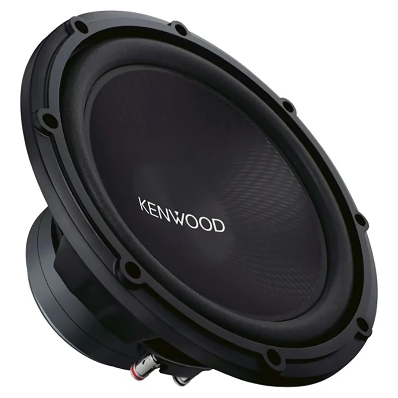 Kenwood KFC-W120SVC Road Series 12" Passive Car Subwoofer - 1000W, 36Hz-300Hz Frequency Range, 4-Ohm Impedance, Polypropylene Woofer Cone, Deep, Powerful Bass