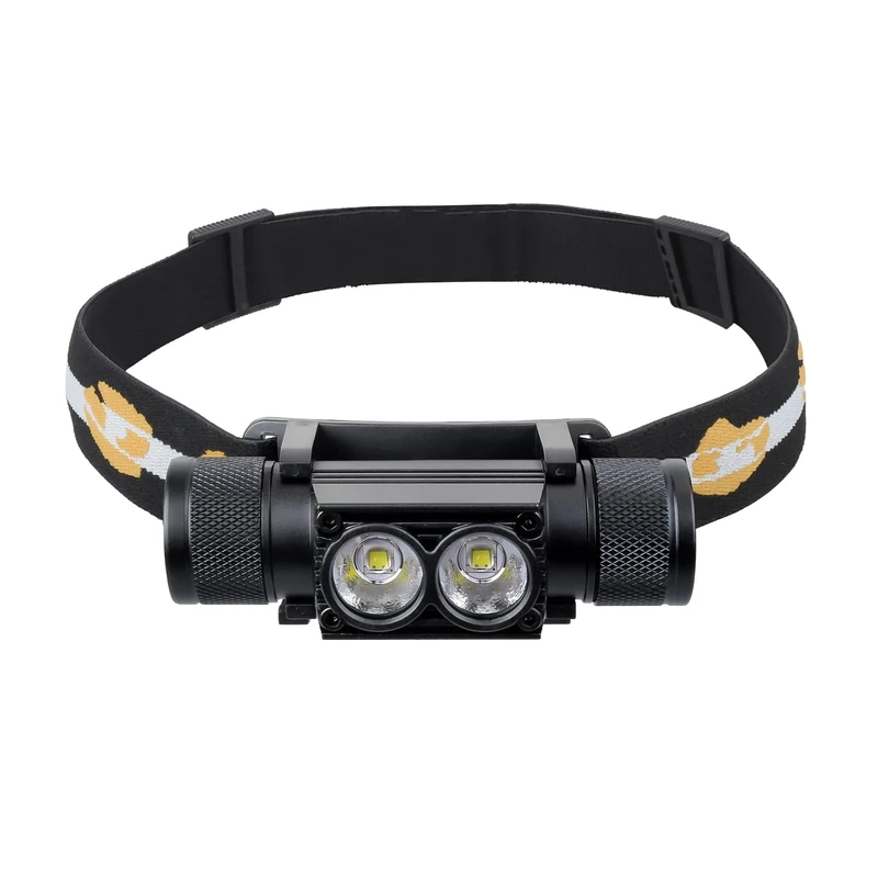 sofirn Headlamp, 1200 Lumen Rechargeable Head Lamp with Two Bright LEDs, Waterproof Headlight for Adults, for Camping, Running, Hiking, Emergency, Outdoor, Hard Hat
