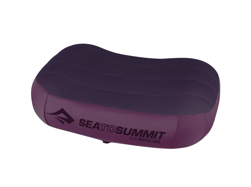 Sea to Summit Aeros Premium Inflatable Travel Pillow, Large, Magenta
