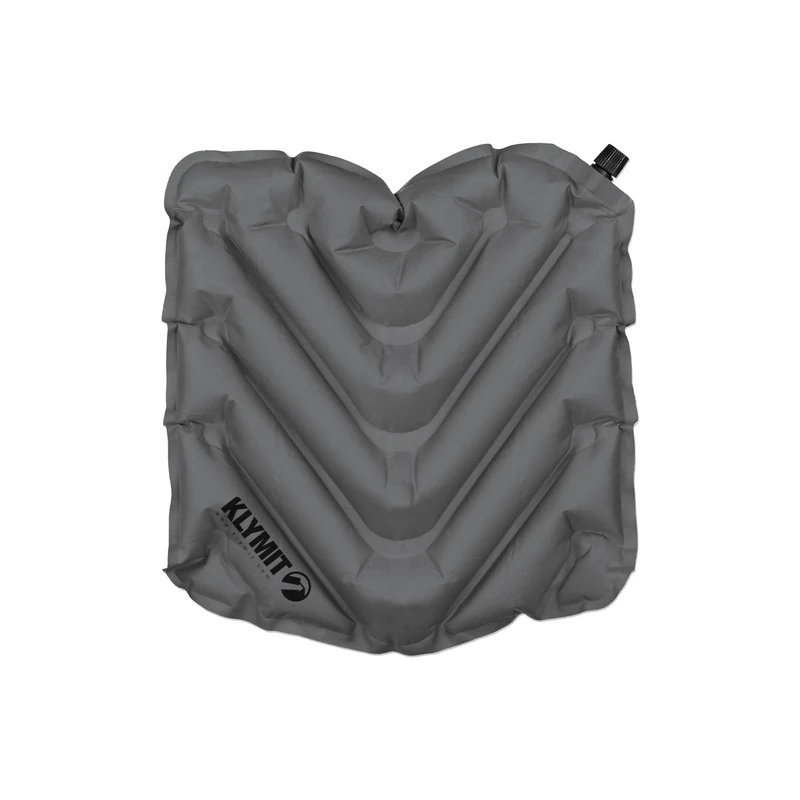 KLYMIT V Seat - Portable, Inflatable Padded Cushion Seat, Perfect for Air Travel, Camping, Backpacking and Bleacher Seats