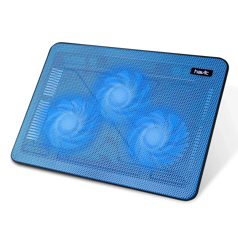 Havit HV-F2056 Laptop Cooler Pad - 15.6-17" USB, 3 Quiet Fans